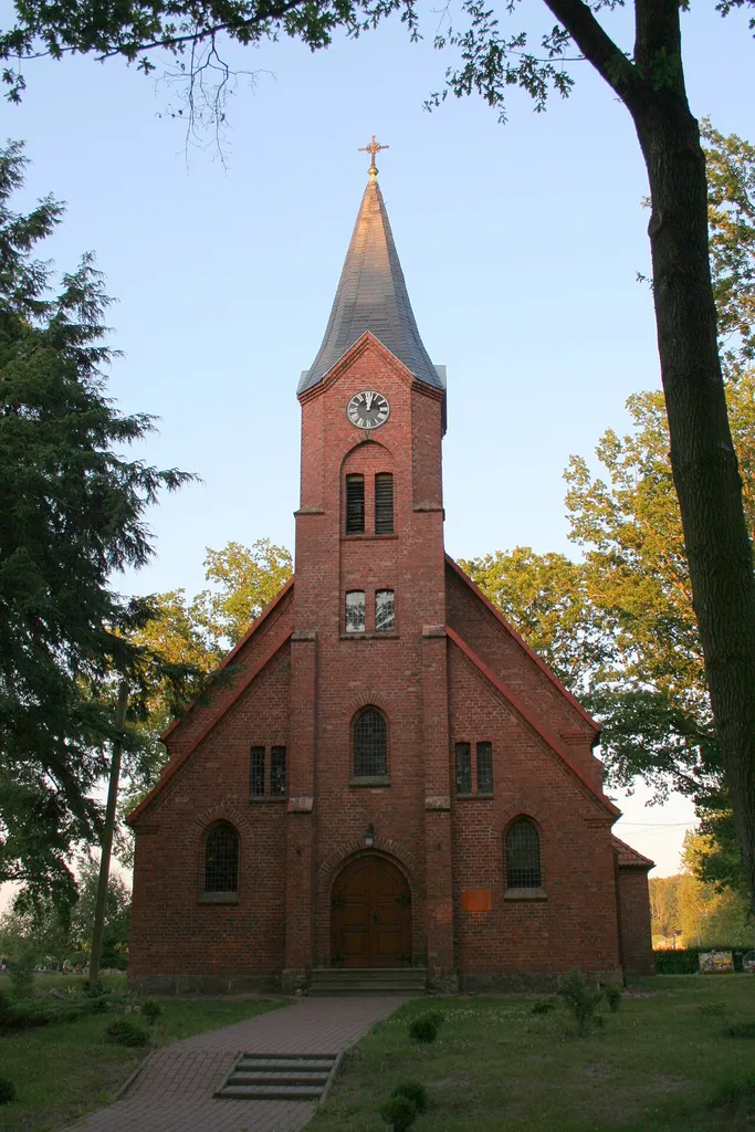 Church in Gąbino.