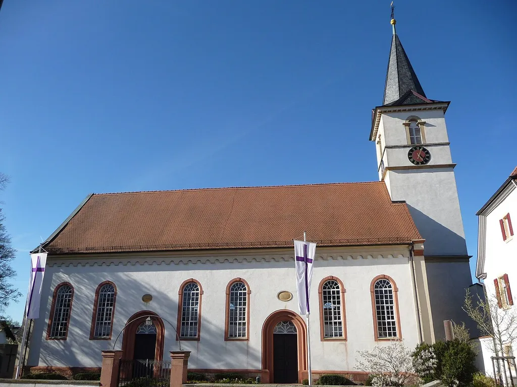 Weingarten in the district of Germersheim (Rhineland-Palatinate, Germany)
