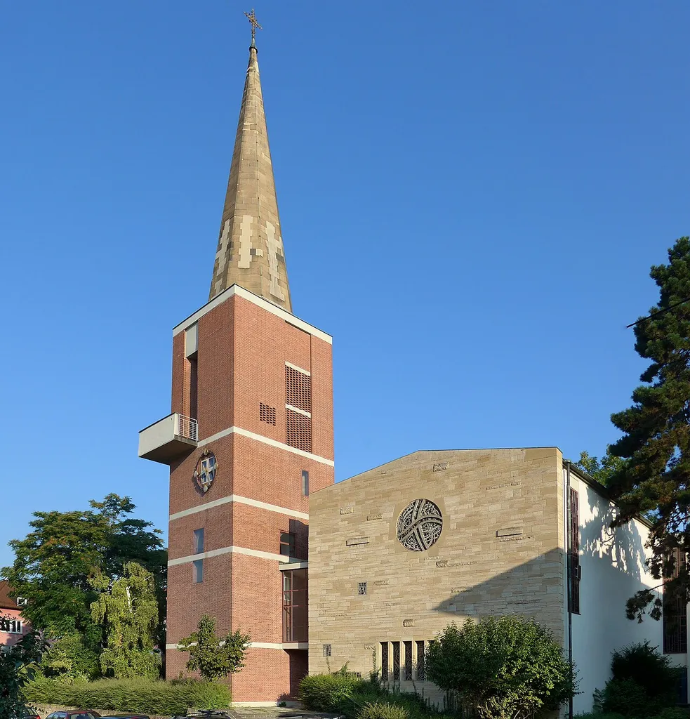 Evangelische Gedächtniskirche Stuttgart, Baden-Württemberg, Deutschland