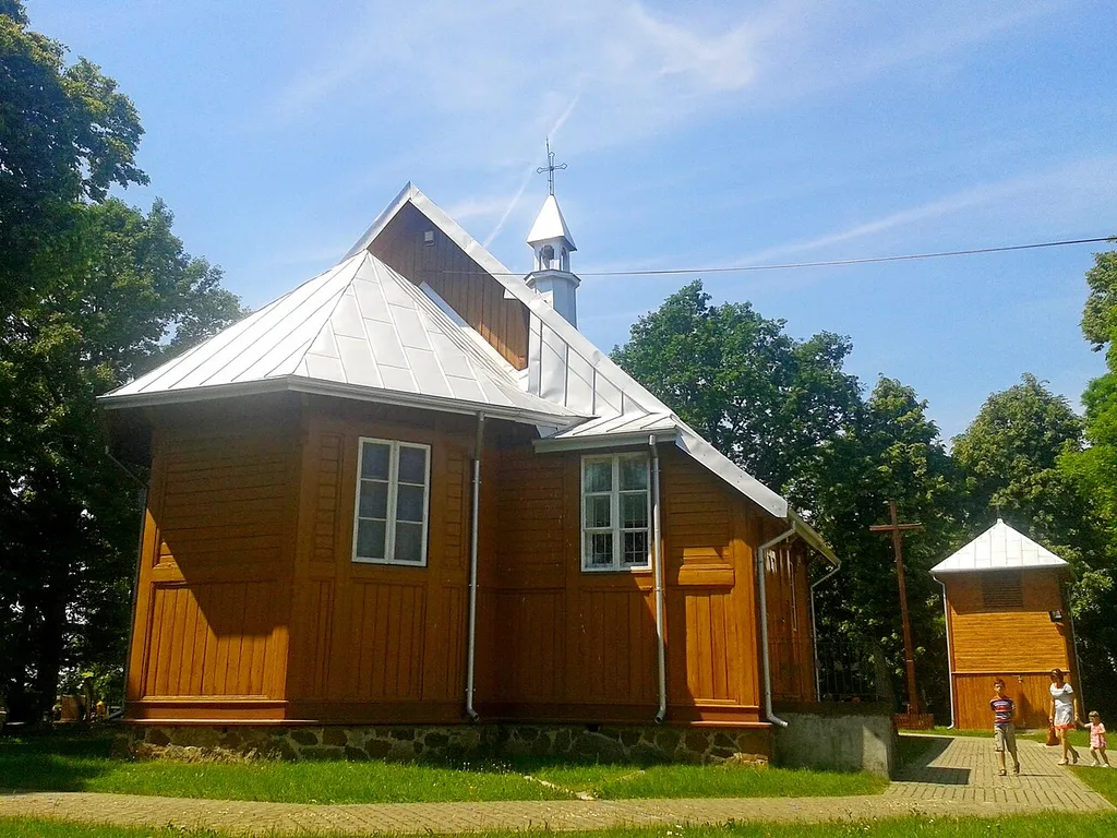 Dawna cerkiew w Woskrzenicach Dużych