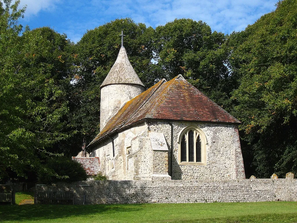 The Parish Church, Southease, East Sussex, England.