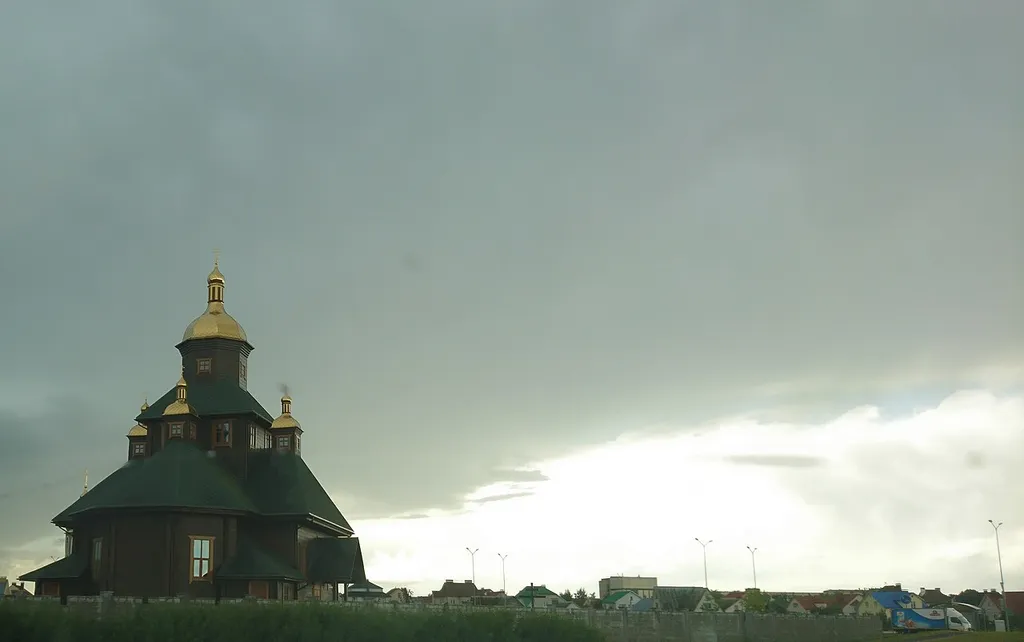 Church of Paisius in Sluck, Belarus. Address: Беларусь, Минская область, г. Слуцк, ул. Магистральная Coordinates: 53.049161, 27.561334
