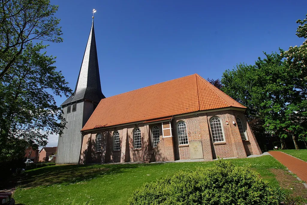 Jork (Borstel (Jork)), Germany: The Nicholas Church: south side