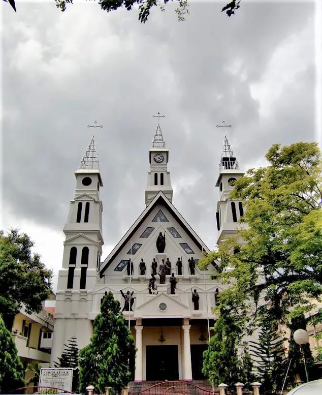 The Fransiscus Xaverius Cathedral of Ambon City.
