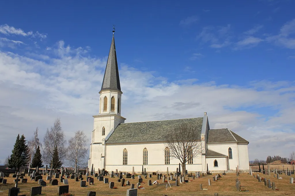 Romedal church at Hedmark, Norway.