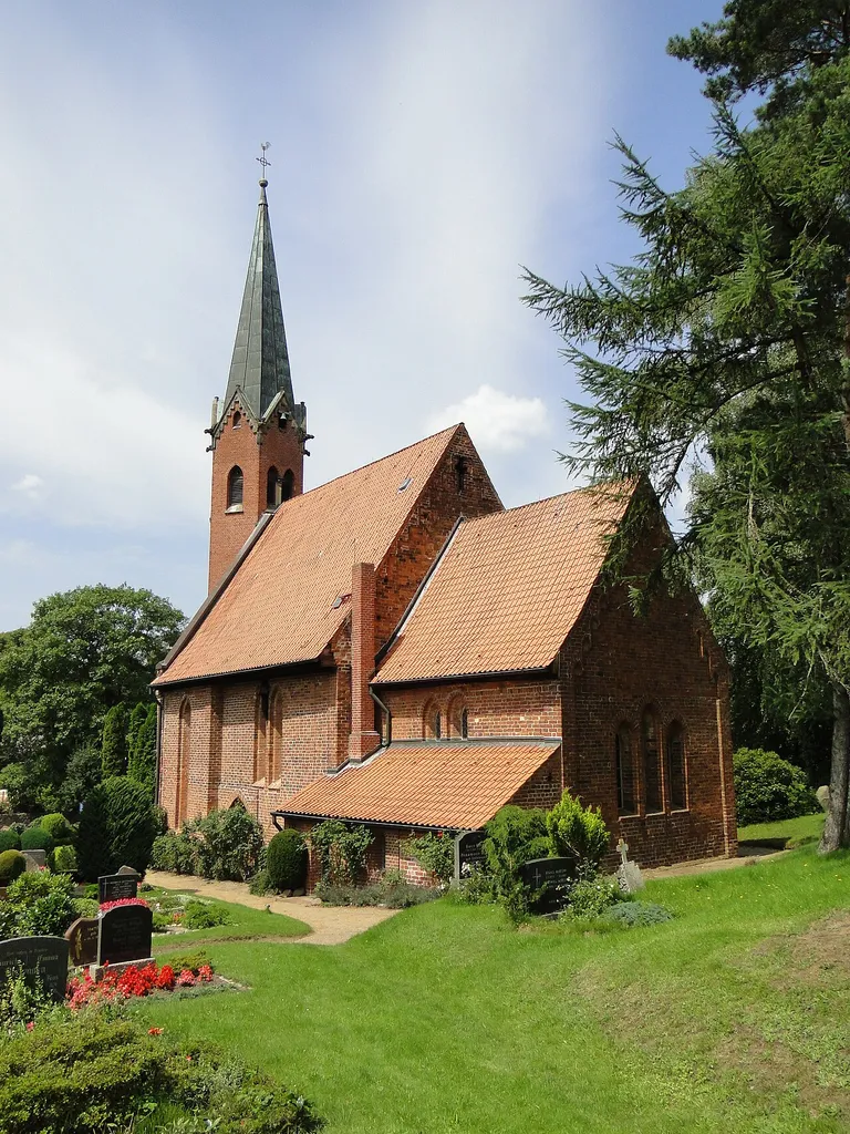 Church in/near Seedorf, disctrict Herzogtum Lauenburg, Schleswig-Holstein, Germany