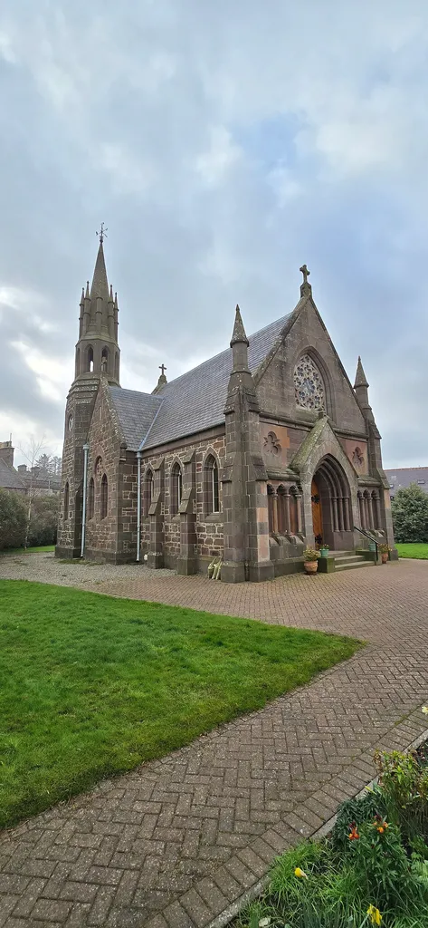 Rc Church of The Immaculate Conception, Arbuthnott Place, Stonehaven (church building in Stonehaven, Aberdeenshire, Scotland, UK)