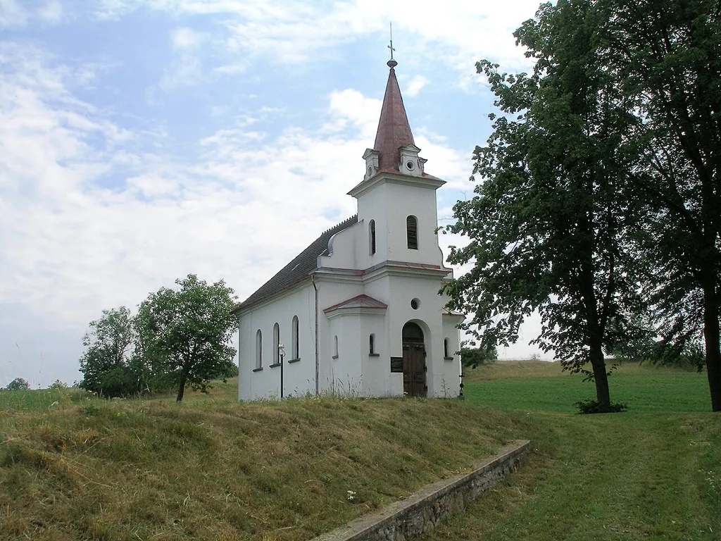 The church of Assumption of the Virgin Mary in Milešov (Příbram District)