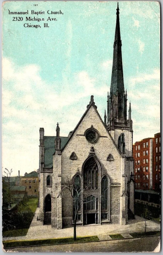 Immanuel Baptist Church, 2320 Michigan Ave. Chicago, Illinois