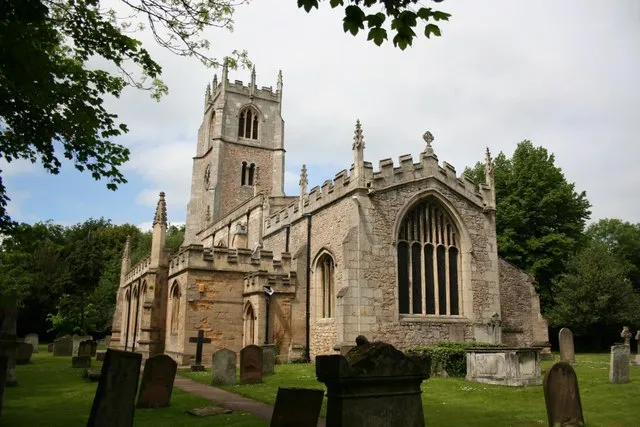 Parish church of St John the Evangelist, Carlton in Lindrick, Nottinghamshire, seen from the east