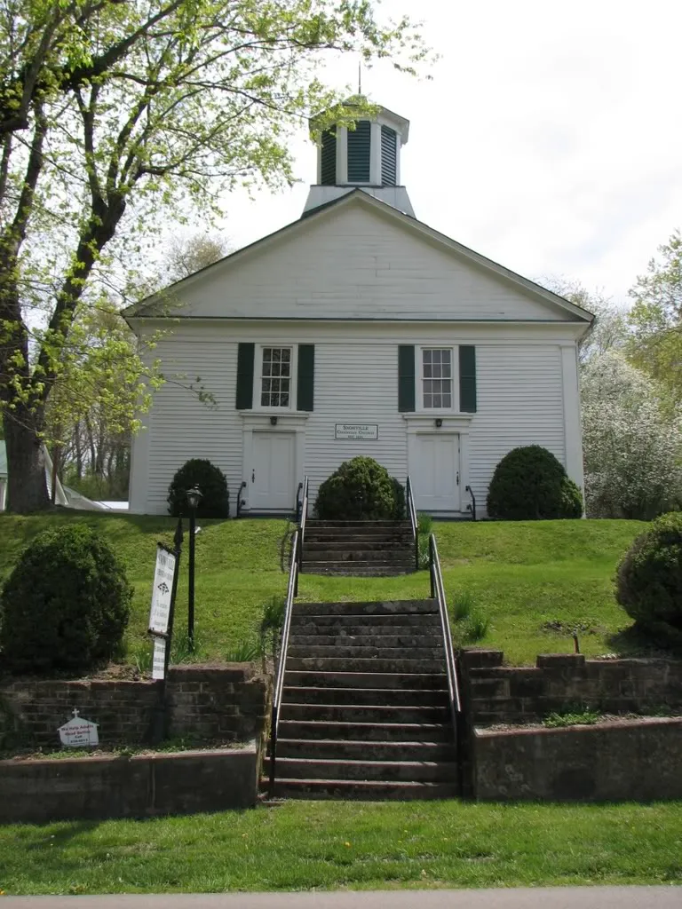 Snowville Christian Church, located in Snowville, Virginia.