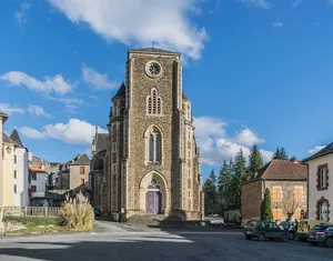 Saint Julian Church in Cransac-les-Thermes