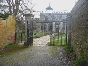 Churchyard Gate Piers And Gates