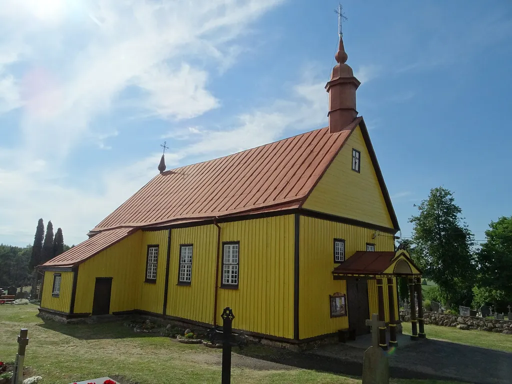 Roman Catholic Church in Paliepiai, Raseiniai District, Lithuania