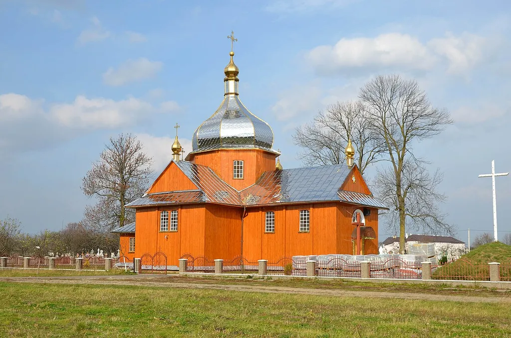 Церква Покрови Пресвятої Богородиці в селі Гірне Стрийського району Львівської області.