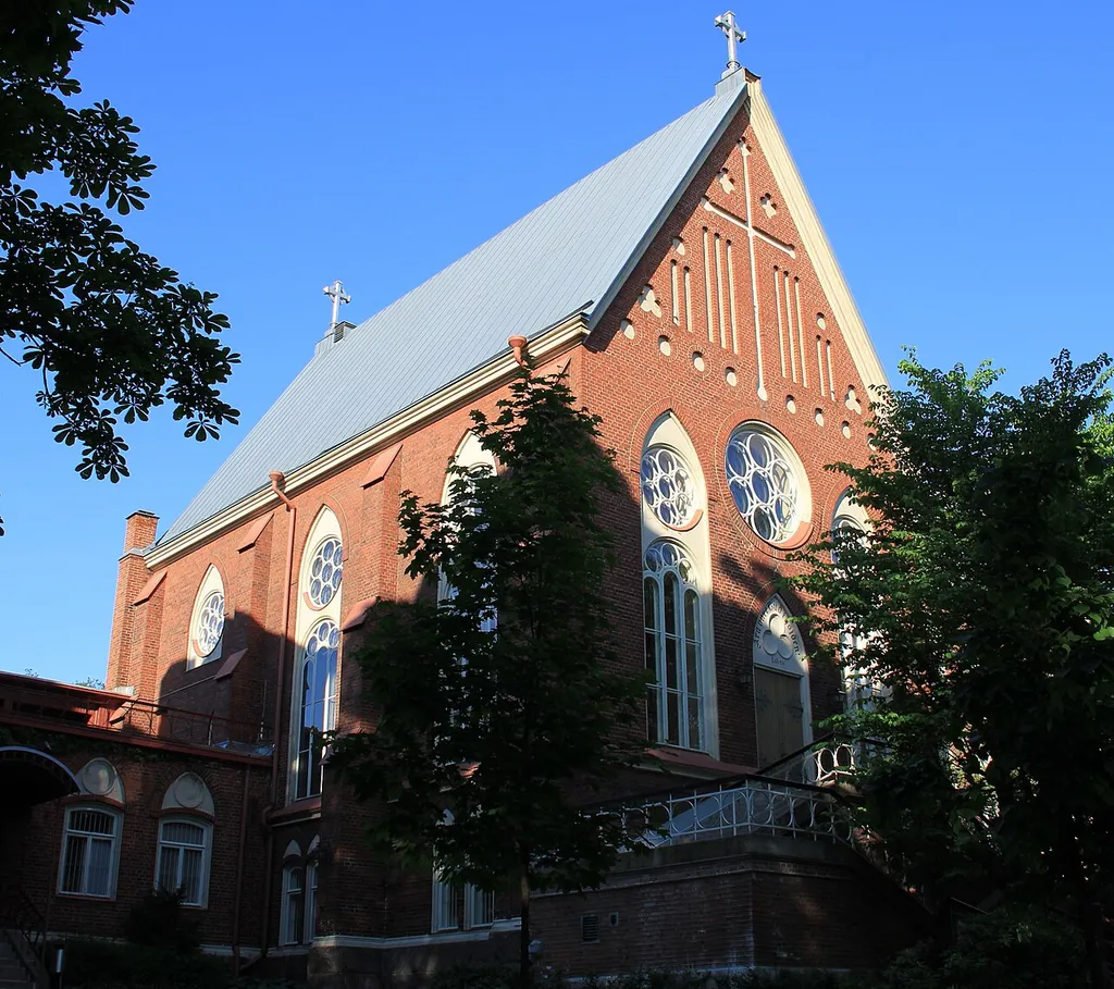 Church of the Deaconess Institute, Helsinki, Finland.