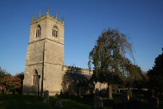 St James' parish church, Braithwell, South Yorkshire, seen from the southwest