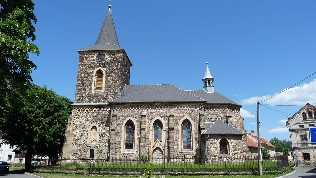 Church in Katusice, Czech republic