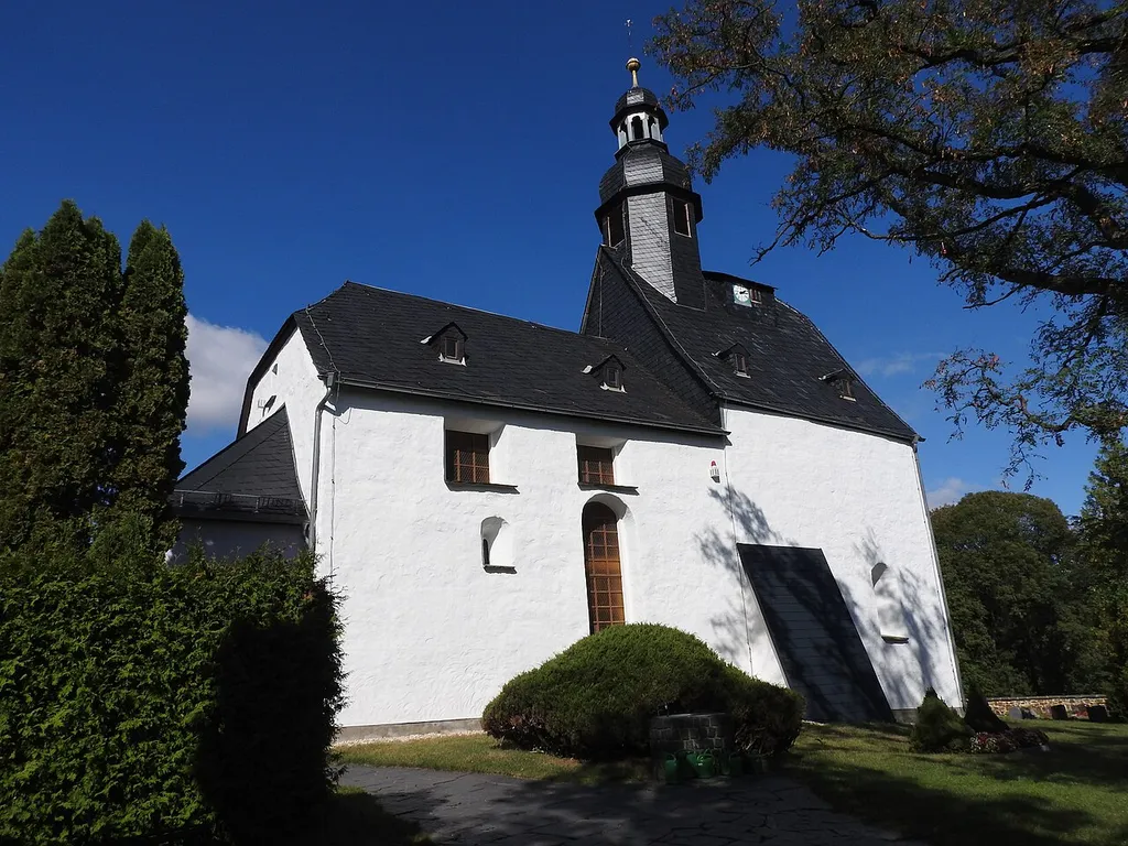 Kirche in Bernsgrün, Thüringen