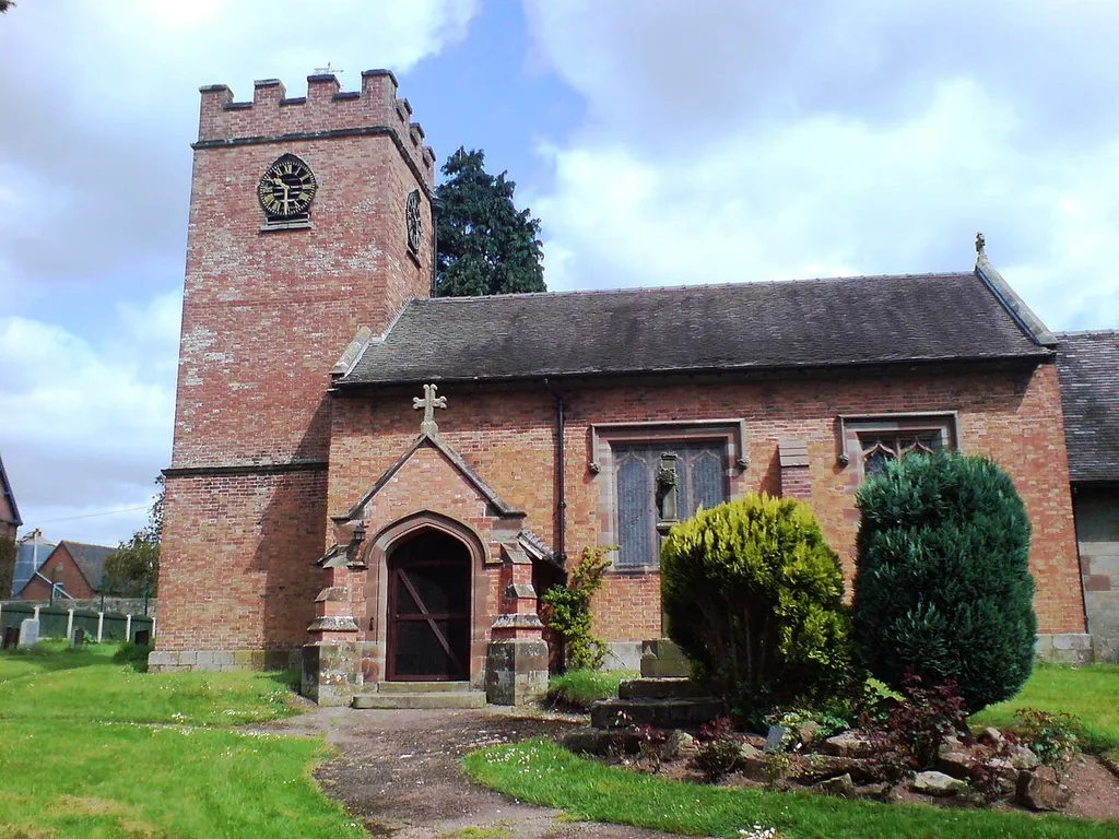 St Mary's church, Ellenhall, May 2008