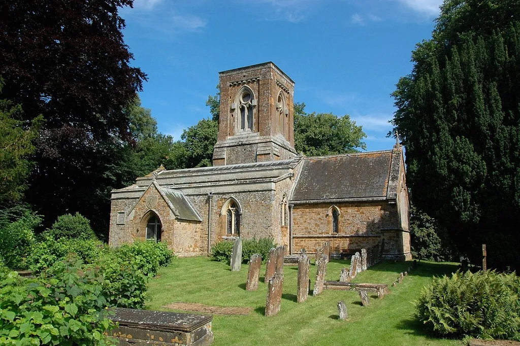 Church of England parish church of the Holy Trinity, Over Worton, Oxfordshire: view from the southeast