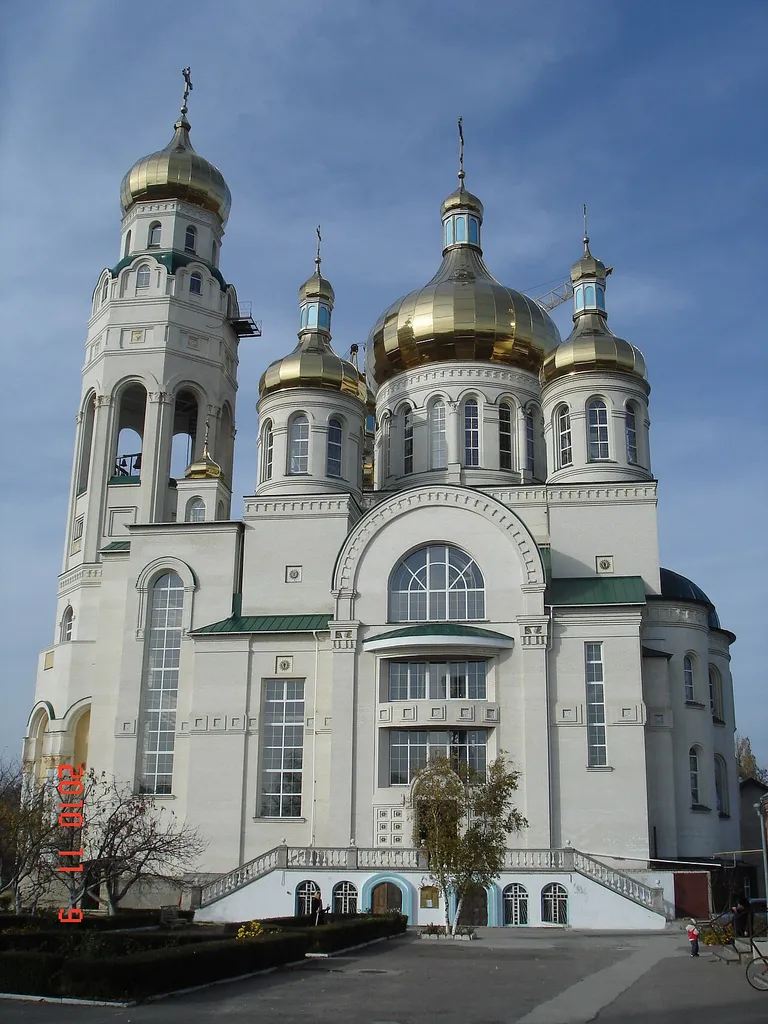 Orthodox cathedral of the Intercession of Our Lady in Nova Kakhovka