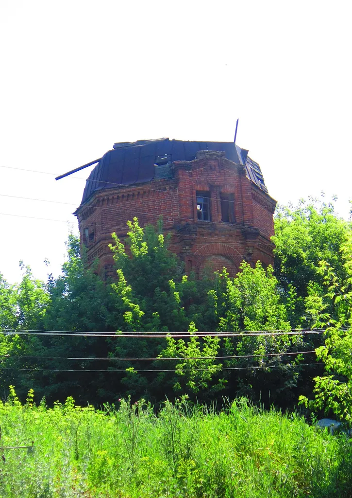 Вікіекспедиція до Великобурлуцької громади. Великий Бурлук, 15 червня 2019 року.Водогінна вежа, Великий Бурлук, площа Привокзальна б/н