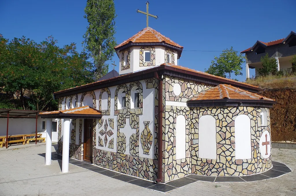 St. Nedela Church in the settlement of Brušani