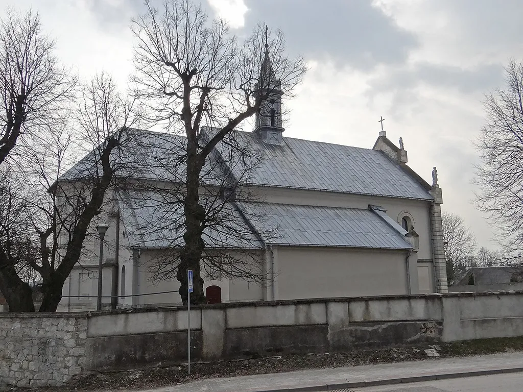 Książ Mały - rzymskokatolicki kościół parafialny pw. Narodzenia NMP, XVI, 1670, 1886