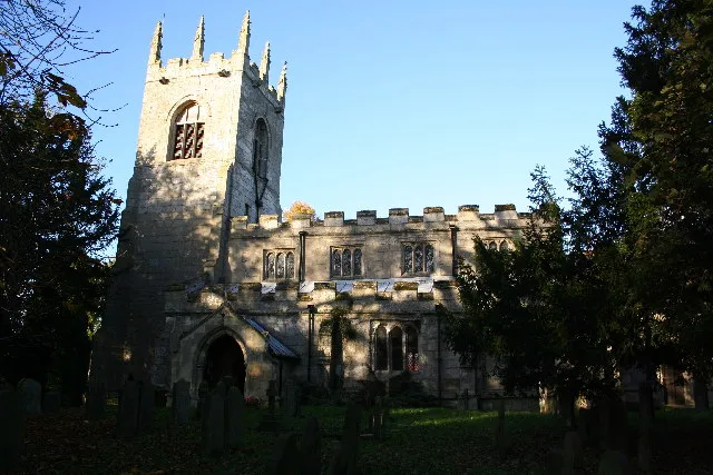 Parish church of St Mary Magdalene, Walkeringham, Nottinghamshire, seen from the south
