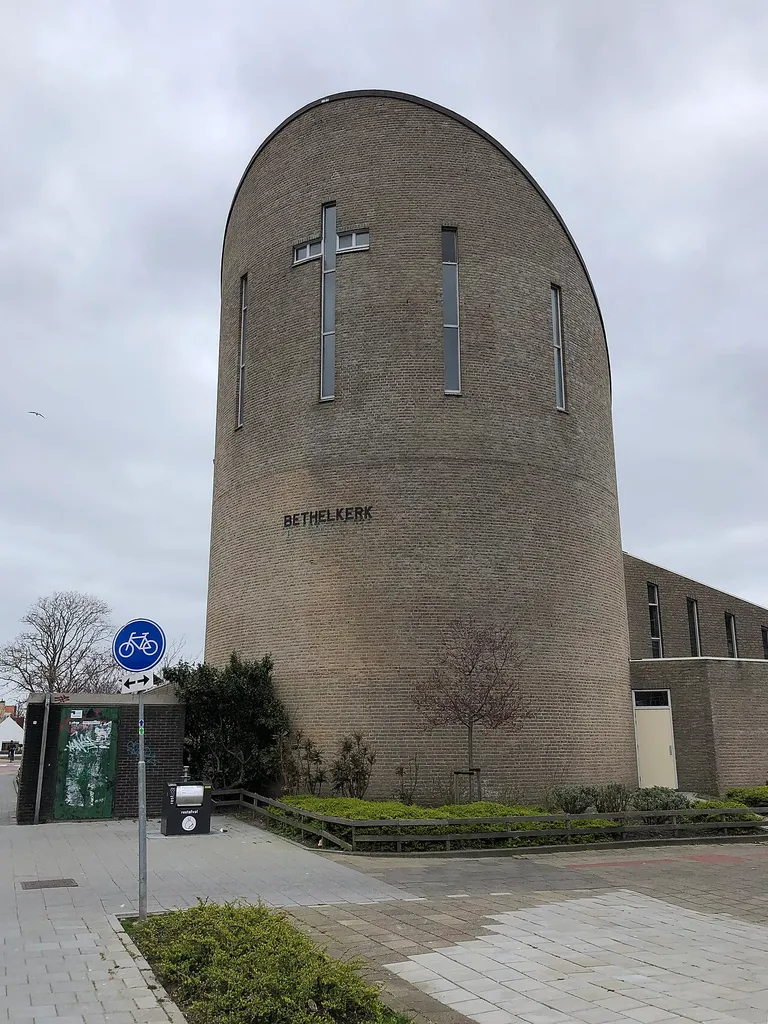 Bethel church at Prins Hendriklaan 14 in Den Helder, the Netherlands.