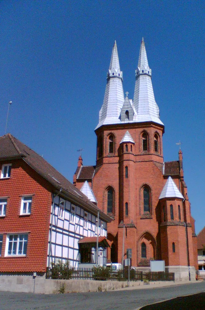town hall and church