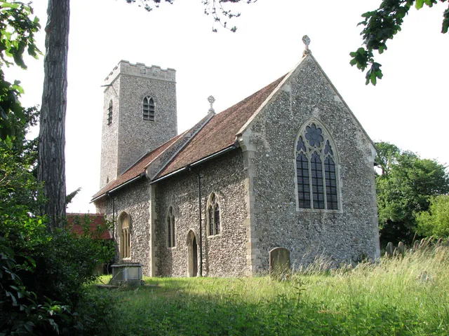 St Michael's church in Cookley