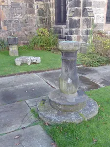 Sundial in St. Bartholomew's Churchyard