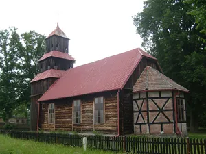 Most Sacred Heart of Jesus church in Dzierżążno Małe