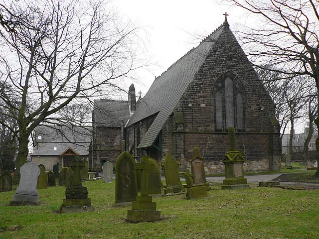 Parish church of St Mary Magdalene, Broomside Lane, Belmont, County Durham, seen from the west