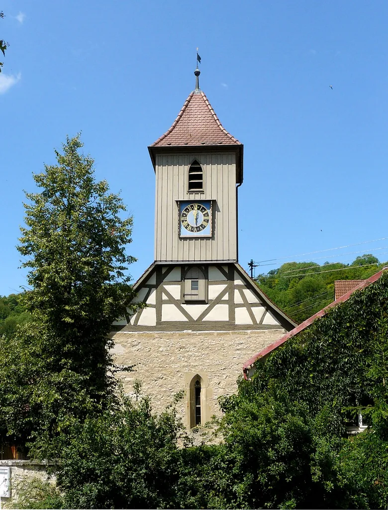 Nikolauskirche in Mistlau, Gemeinde Kirchberg an der Jagst