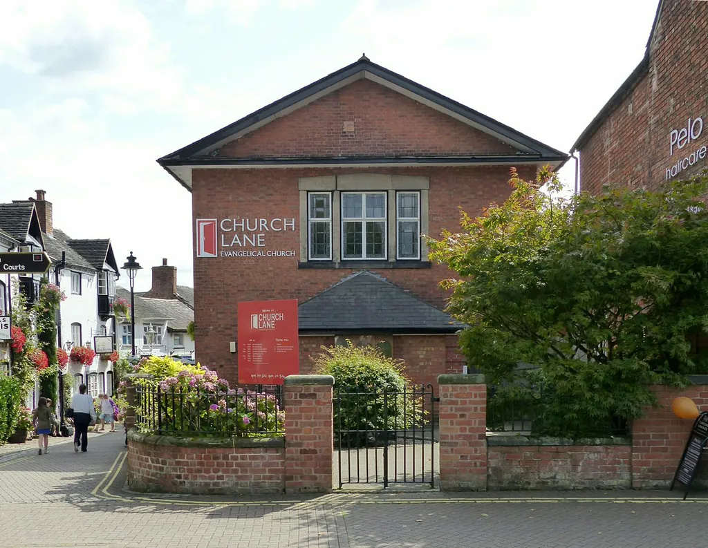 Photograph of Church Lane Evangelical Church, Stafford, Staffordshire, England