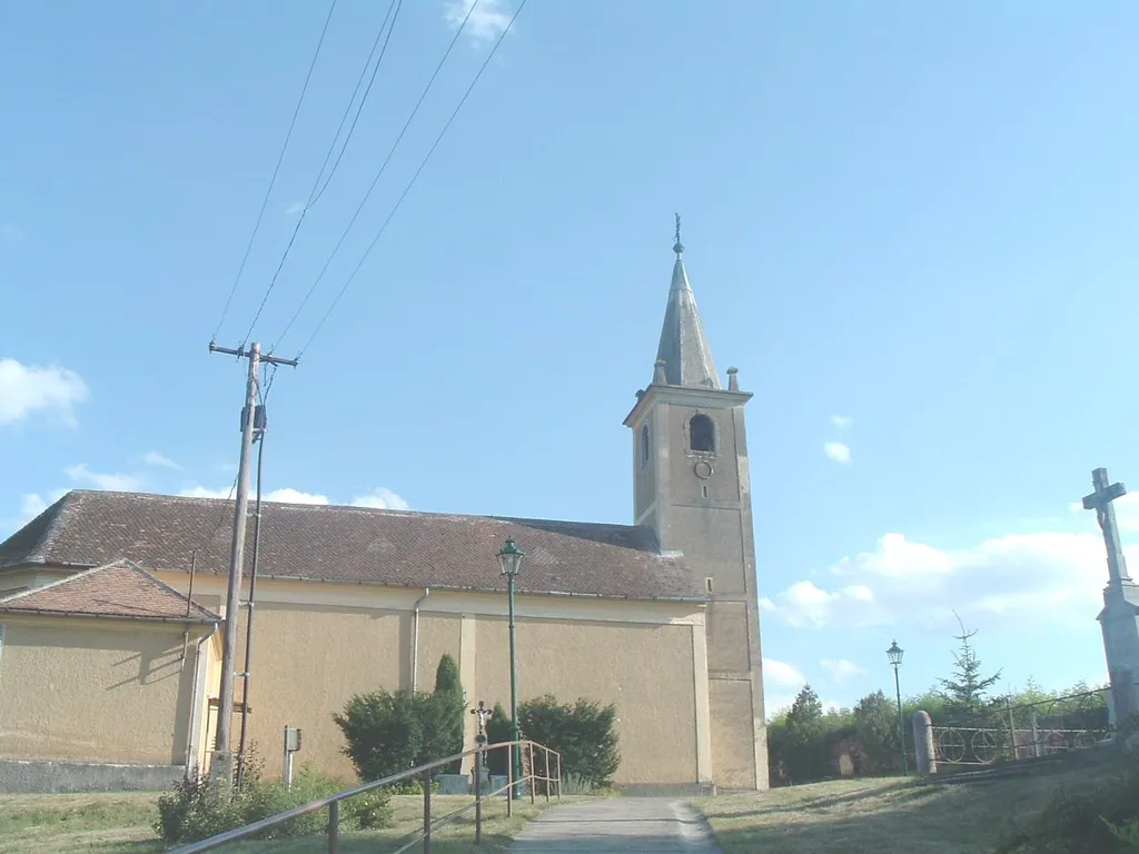 Roman Catholic Church in Peresznye, Hungary. Szent Egyed római katolikus templom, Peresznye