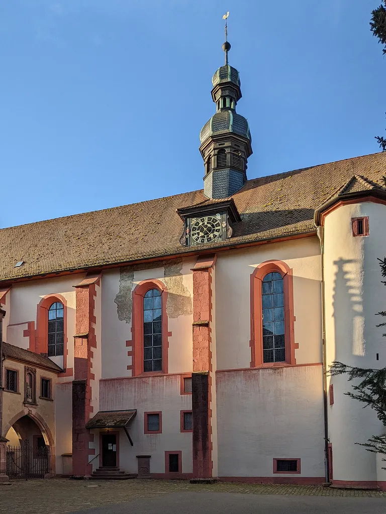 Church in the Lichtental Monastery in Baden-Baden-Lichtental