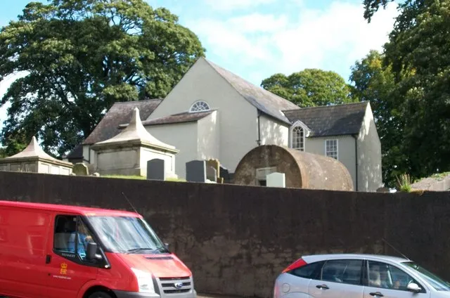 Downpatrick's First Non-Subscribing Presbyterian Church from Stream Street