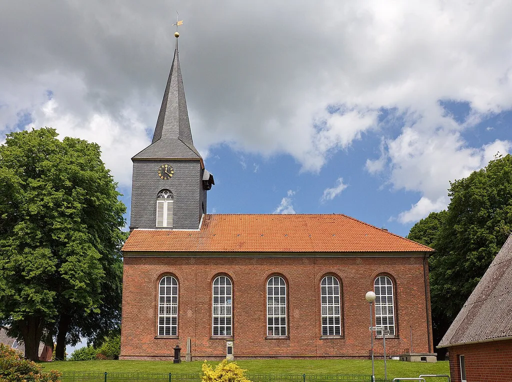 St.-Andreas-Kirche in Geversdorf, Niedersachsen, Deutschland
