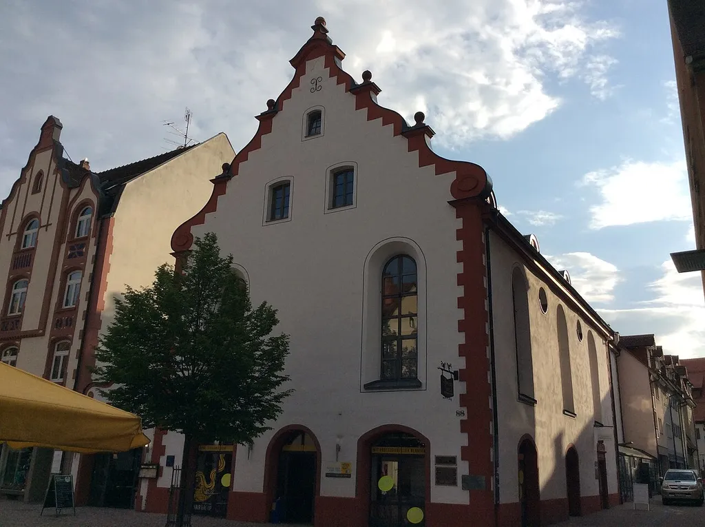 Kapuzinerkirche Villingen von der Niederen Straße aus aufgenommen, 2018.