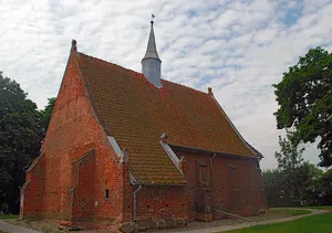 Saint Barbara church in Orłowo
