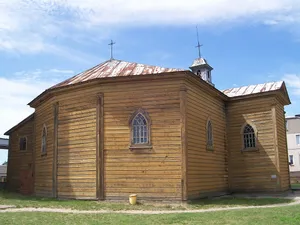 Wooden church in Zawidz Kościelny