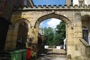 Archway Leading To Nos 2 And 3 (The Priory) Church Road