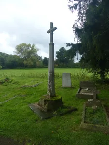 Cross in churchyard of Church of St. Peter