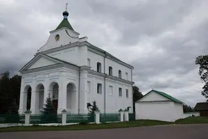 Saint Demetrius of Thessaloniki church in Ščorsy