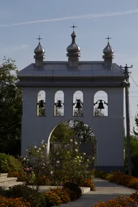 Belfry of the church of the Transfiguration, Rozhniv
