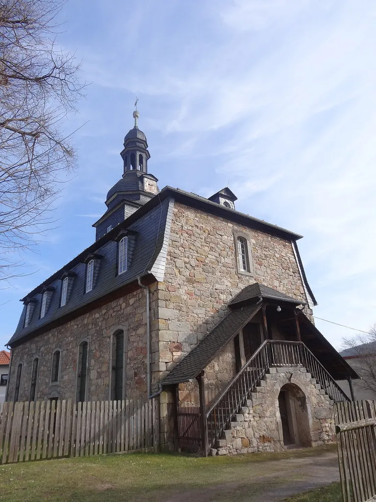 Church in Eichfeld (Rudolstadt), Thuringia, Germany